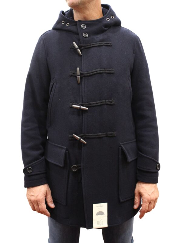 CAMPLIN - Montgomery lana colore blu notte